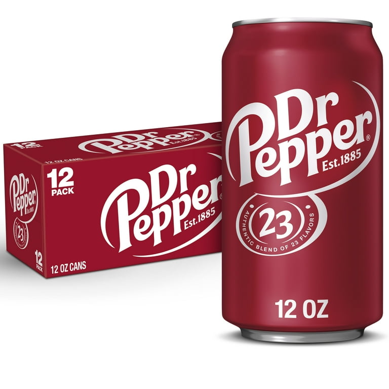Dr Pepper 12枚セット Dr Pepper Zero Sugar Soda Pop, 12 fl oz, Free Case - 12 Pack