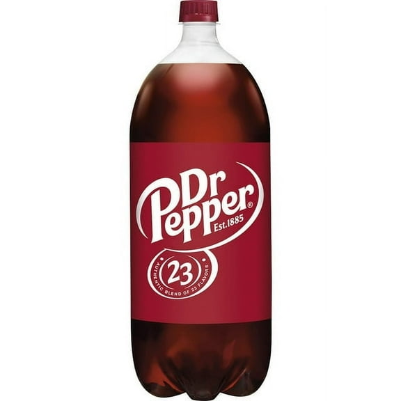 Dr Pepper Soda Pop, 2 L, Bottle (Pack of 4)