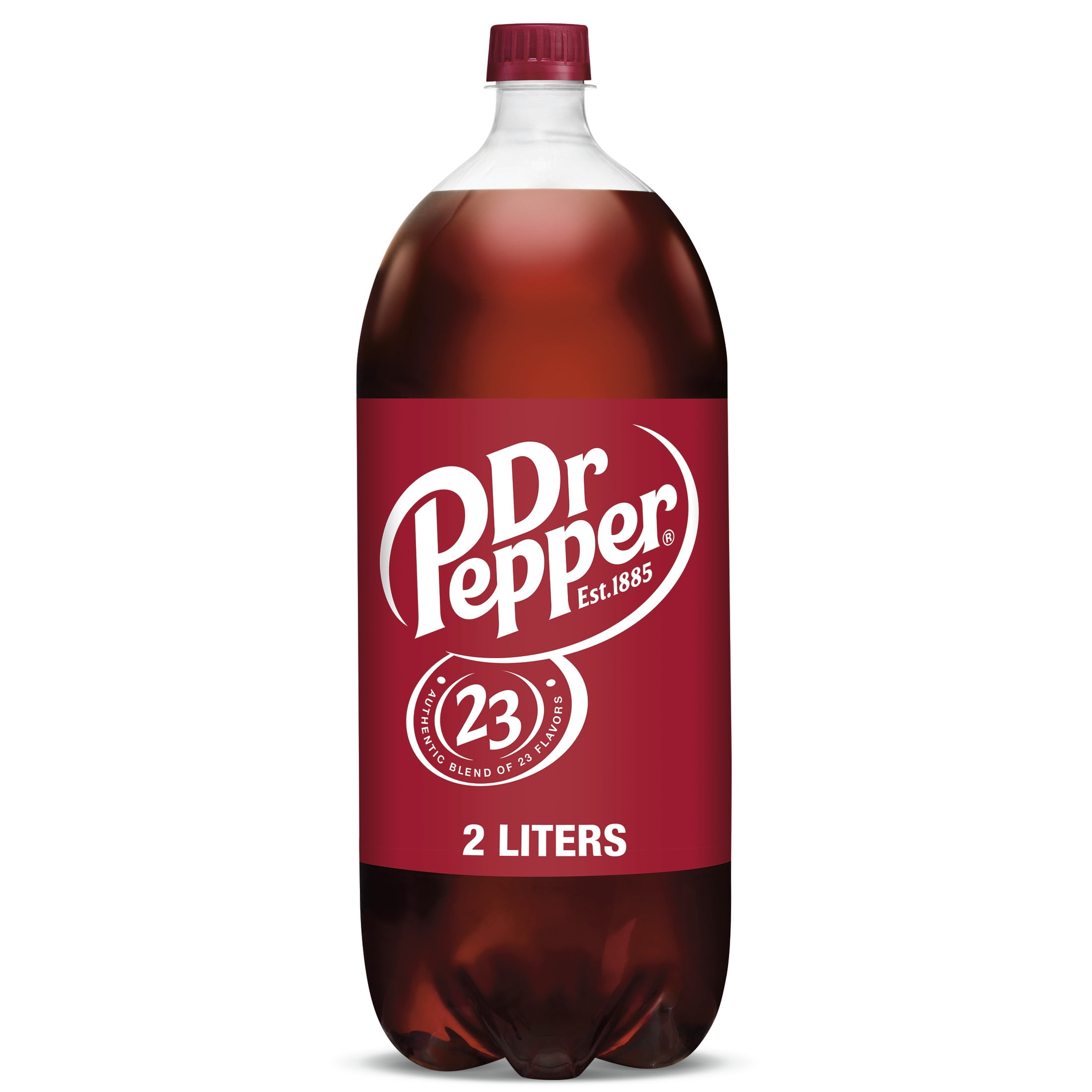 DR. PEPPER Dr Pepper Soda Pop, 2 L, Bottle
