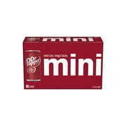Dr Pepper Soda Pop, 7.5 fl oz, 15 Pack Cans