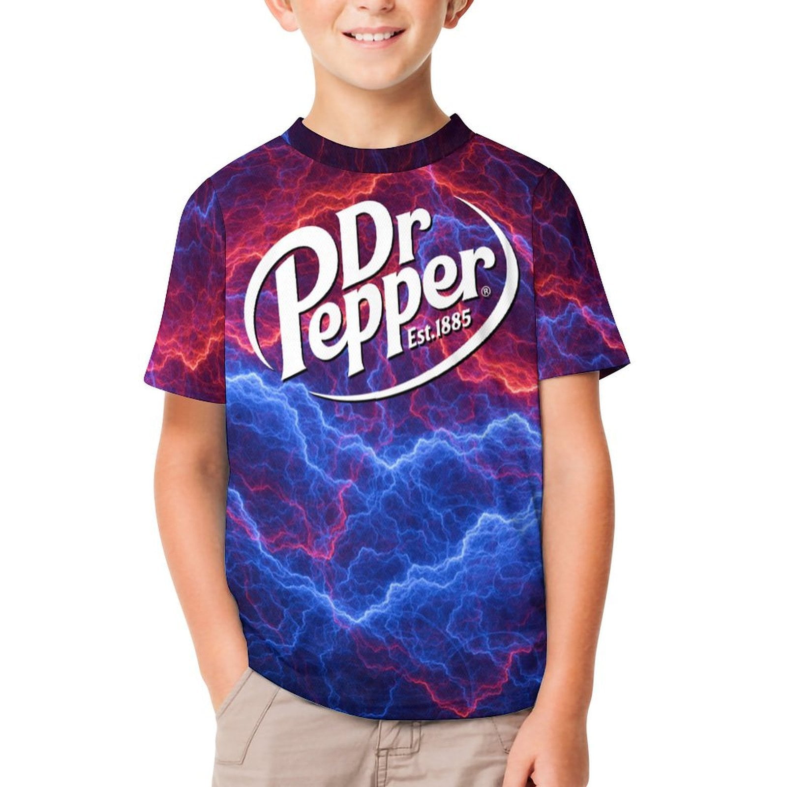 Dr Pepper T-Shirt for Boys And Girls, Funny Short Sleeve Shirts for ...