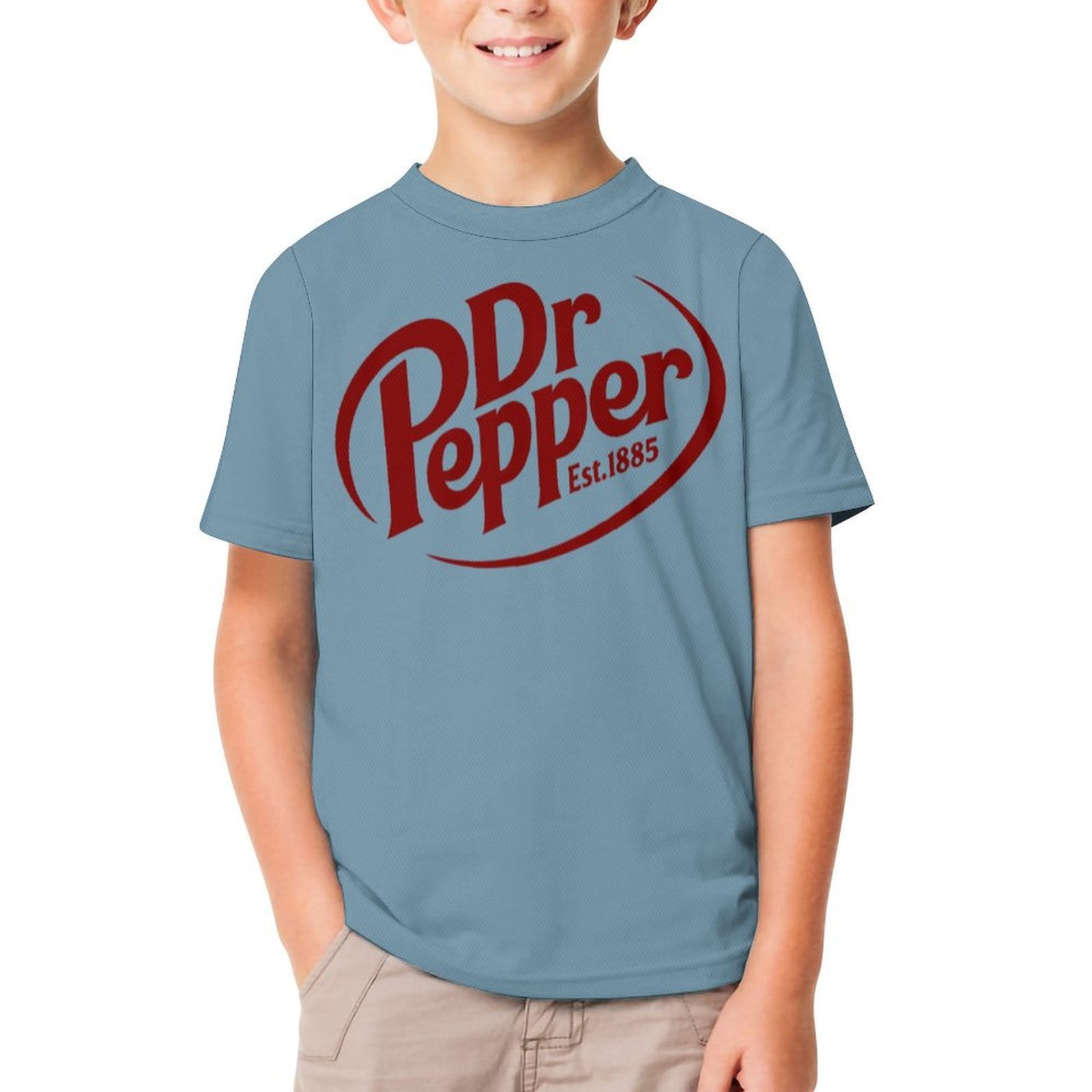 Dr Pepper T-Shirt for Boys And Girls, Funny Short Sleeve Shirts for ...