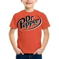 thumbnail image 1 of Dr Pepper T-Shirt for Boys Girls, Kids Novelty Crew Neck Tops, Lightweight Short Sleeve Tee, XS-XL, 1 of 9