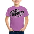 thumbnail image 1 of Dr Pepper T-Shirt for Boys Girls, Kids Novelty Crew Neck Tops, Lightweight Short Sleeve Tee, XS-XL, 1 of 9