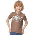 thumbnail image 1 of Dr Pepper T-Shirt for Boys Girls, Unisex Crew Neck Tee for Teen Kid, Casual Short Sleeve Tops, 6-12 Y, 1 of 6