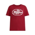 thumbnail image 1 of Dr. Pepper Women's Graphic Tee with Short Sleeves, Sizes XXS-XXL, 1 of 4