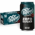 thumbnail image 1 of Dr Pepper Cherry Zero Sugar Soda, 12 fl oz cans, 12 pack, 1 of 13