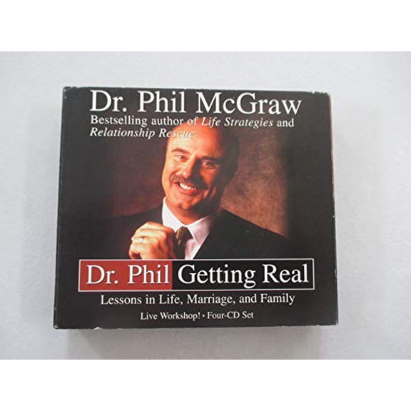 Dr. Phil Getting Real: Lessons in Life, Marriage, and Family, 9781401900625, 1401900623, Paperback, Unabridged edition