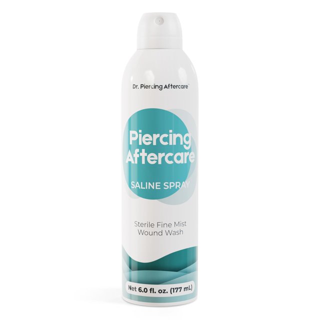 Dr. Piercing Aftercare Sterile Saline Spray Sterile Saline Solution