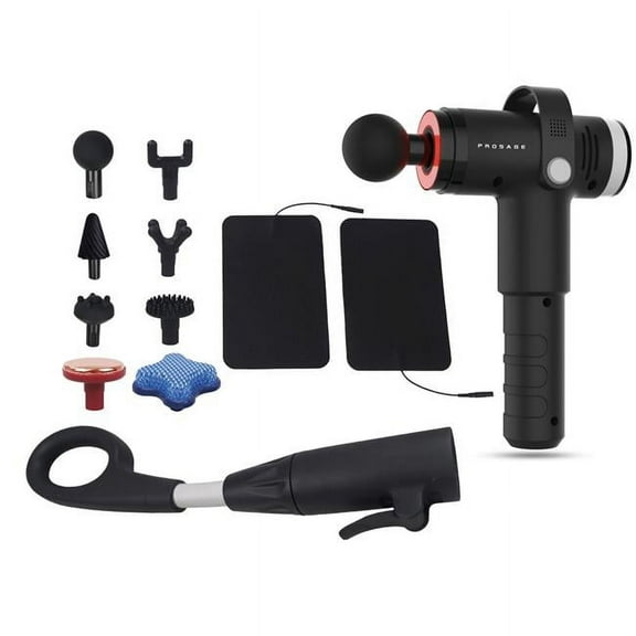 Dr Pillow BK3470 Prosage Thermo Percussion Massage Gun with Dual Warm-Up Technology