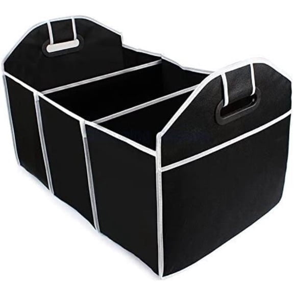 Dr Pillow DD1008 AutoNow Portable Collapsible Folding Flat Trunk Auto Organizer for Car SUV Truck Van - Pack of 2