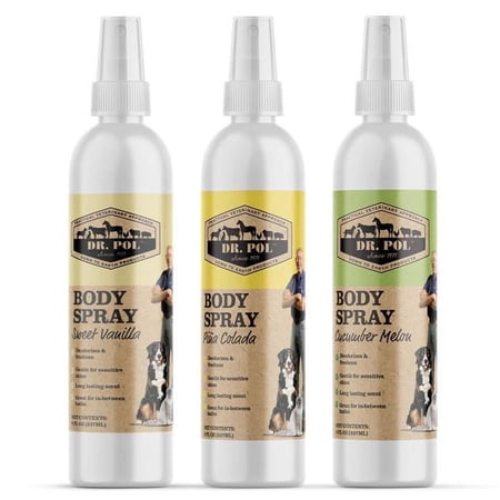 Dr. Pol 860008406019 Body Spray Bundle for Dogs & Cats