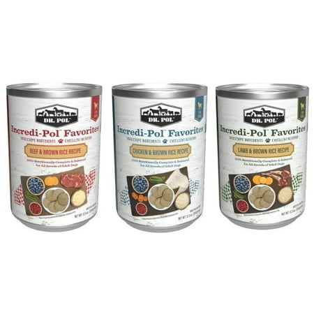 Dr. Pol Incredi-Pol Favorites Canned Dog Food Bundle (6 pack)
