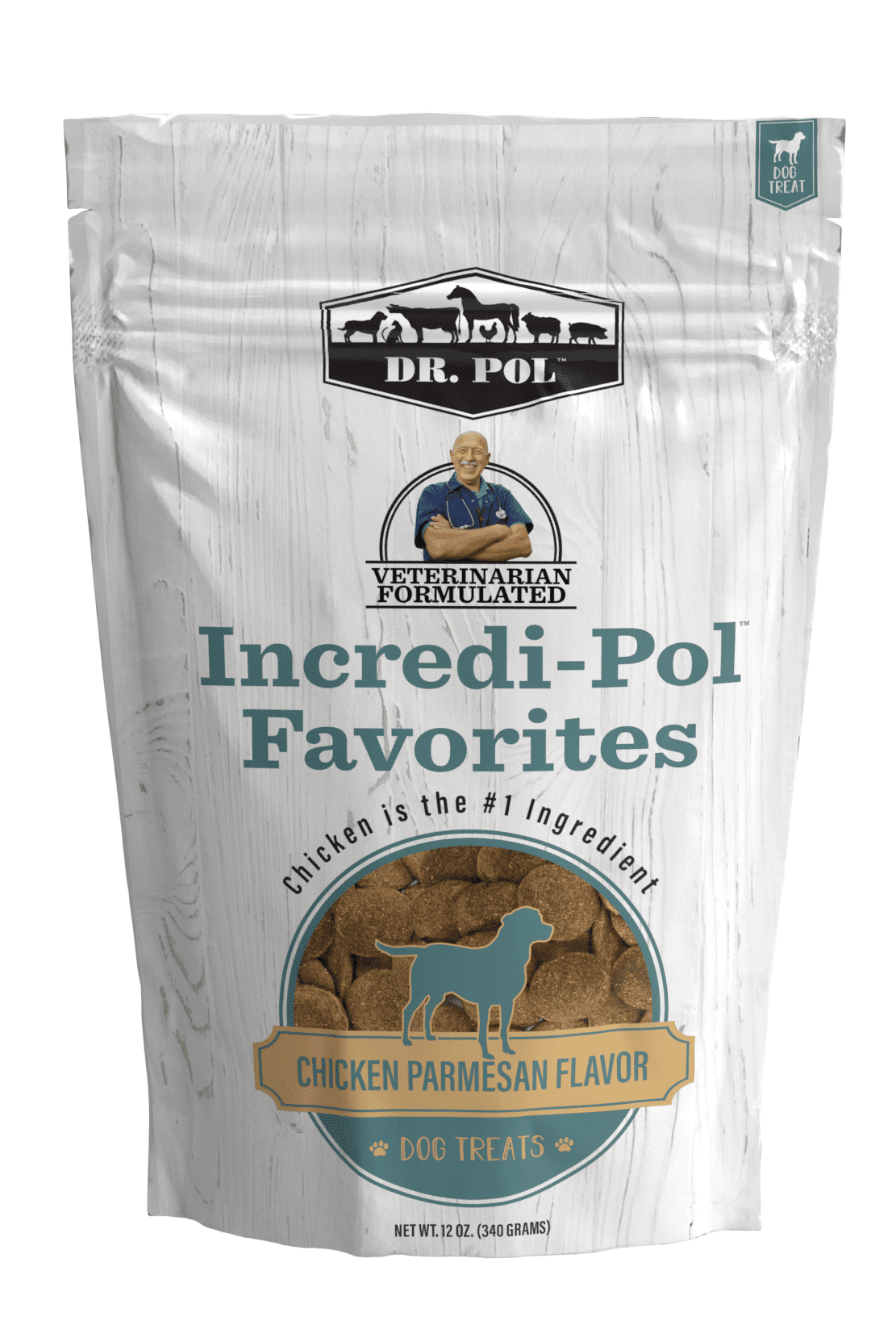 Dr. Pol Incredi Pol Favorites Parmesan Chicken Flavor Crunchy Dog