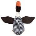 thumbnail image 1 of Dr. Pol Plush Squawking Plaid Duck, Black, 1 of 6