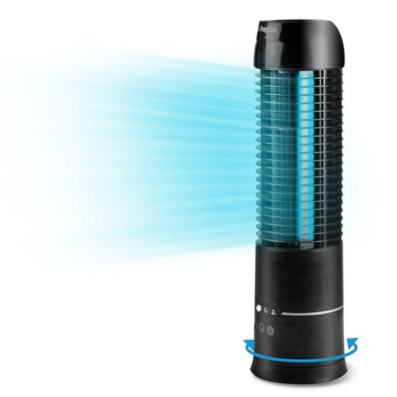 Dr. Prepare 16" Oscillating Tower Fan, Portable Desk Fan with Touch Buttons LED Screen