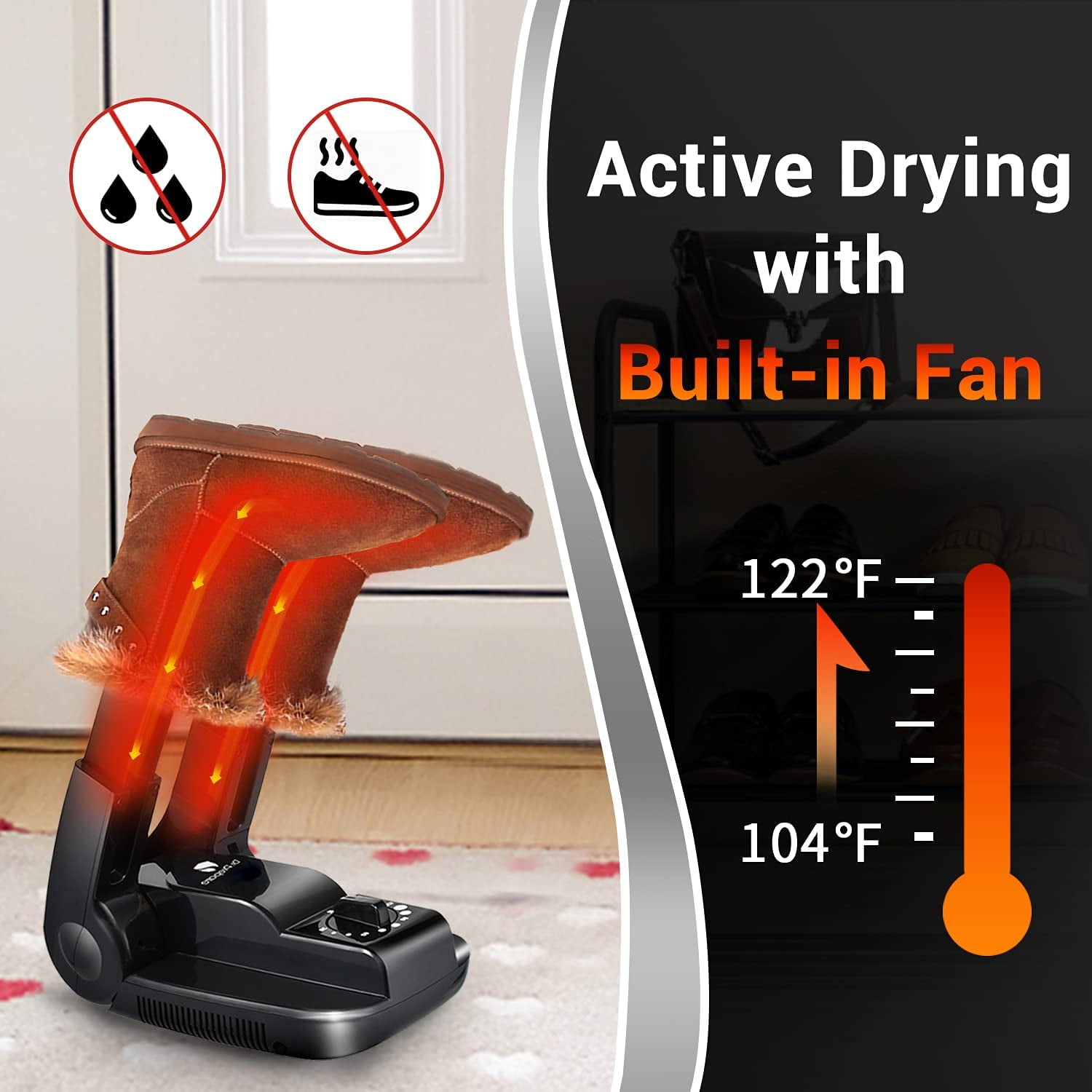 Boot dryer with fan sale
