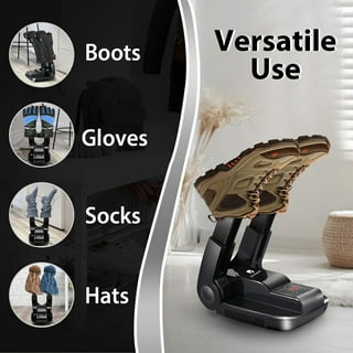 7117 Shoe Dryer and Deodorizer,Shoes Deodorant,Foot&Boot Dryer,Eliminate Shoe Odor,Shoe Freshener,Smart Timer,Replace Shoe Powder and Shoe Spray