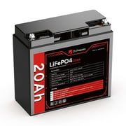 Dr. Prepare 12V 20Ah LiFePO4 Battery, Lithium Batteries for Fish Finder, Power Wheels, Emergency