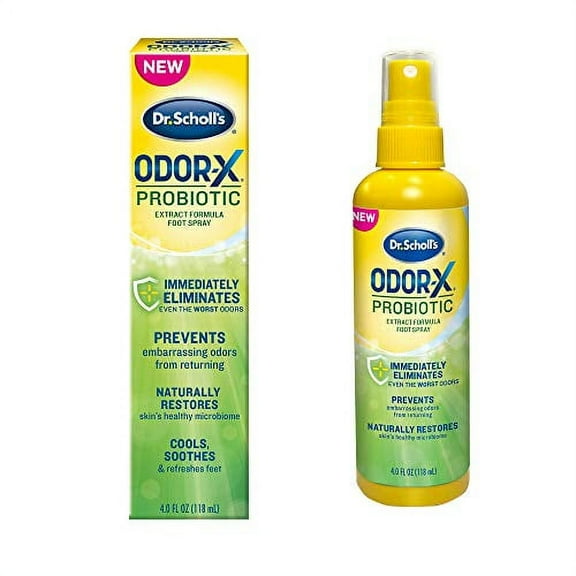Dr. Probiotic Foot Spray Immediately Eliminates Odors from Returning Shoe Deoderizer, 4 Ounce