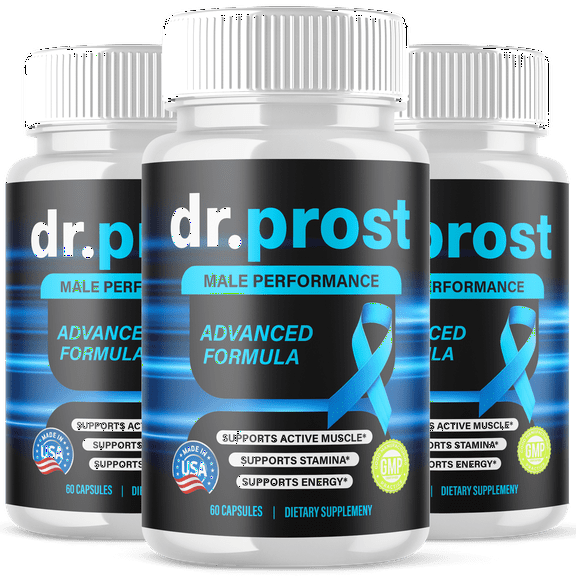 Dr. Prost Advanced Formula Pills Max Strength Wellness Support Supplement Dr.Prost 180 Capsules