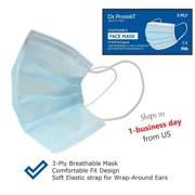 Dr.ProtekT 3-Ply Disposable Face Masks (Pack of 150)