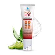 Dr. Robaina DMSO Hot Gel, Warming Massage Formula with Aloe Vera & Chili Extract, Soothing Body Rub, 4 oz
