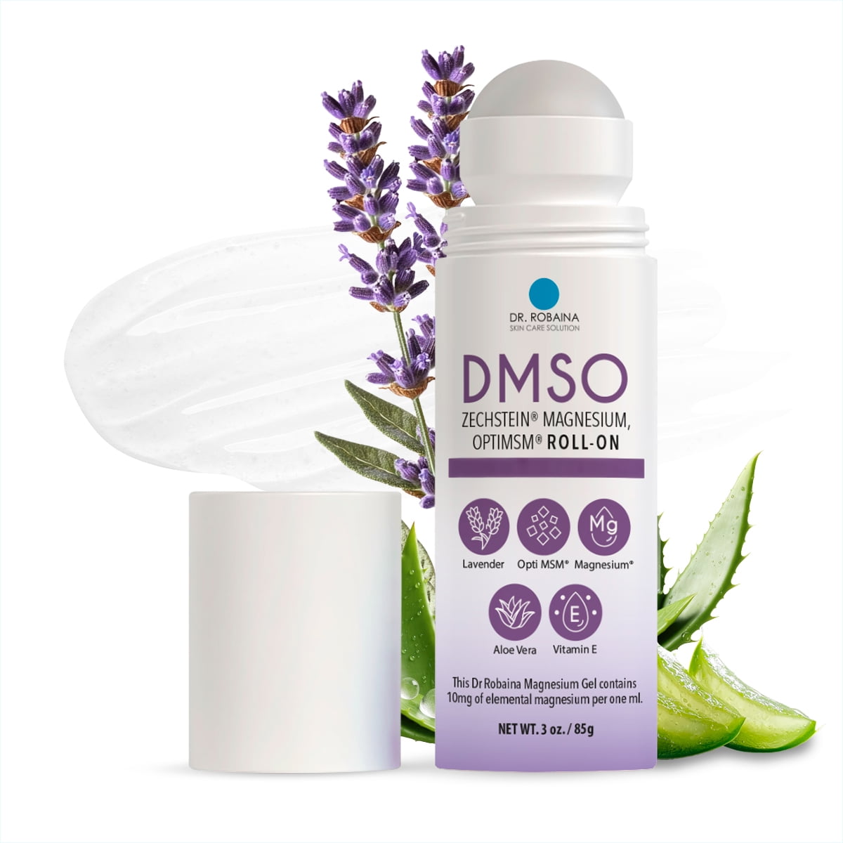 DMSO Roll-On 3 Oz With Peppermint Scent - Topical Formula