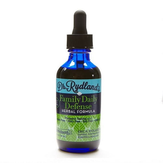 Dr Rydlands Family Daily Defense Pleasant Tasting Liquid Herbal Formulas, 2 Oz, 6 Pack