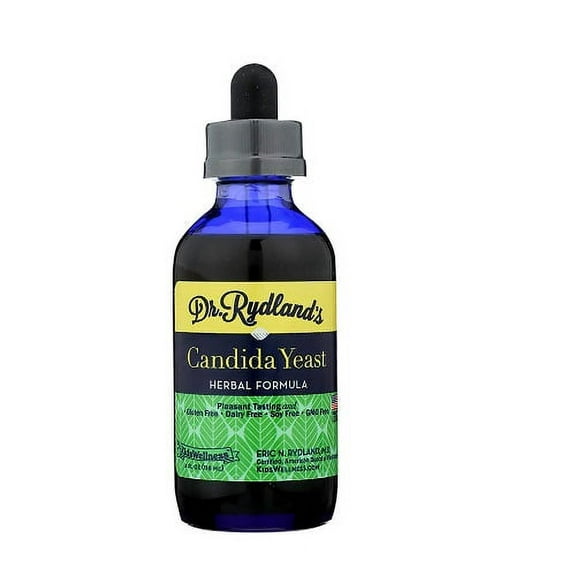 Dr Rydlands Herbal Formula Candida Yeast Pleasant Tasting Liquid, 4 Oz, 3 Pack