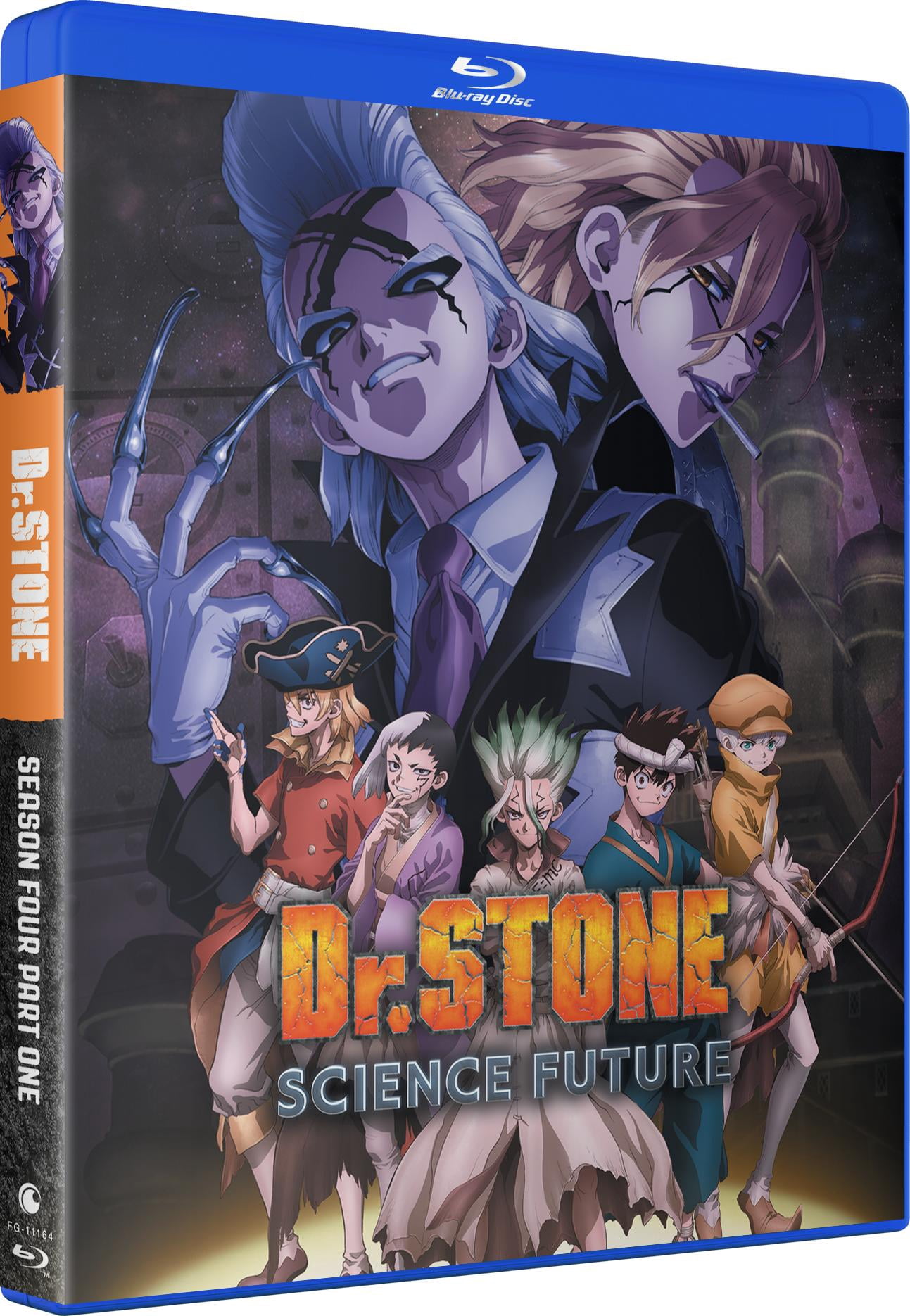 Dr.STONE 4th SEASON 1 DVD 未開封 Dr. STONE SCIENCE FUTURE Season 4 Part 1 (Blu-ray) Crunchyroll