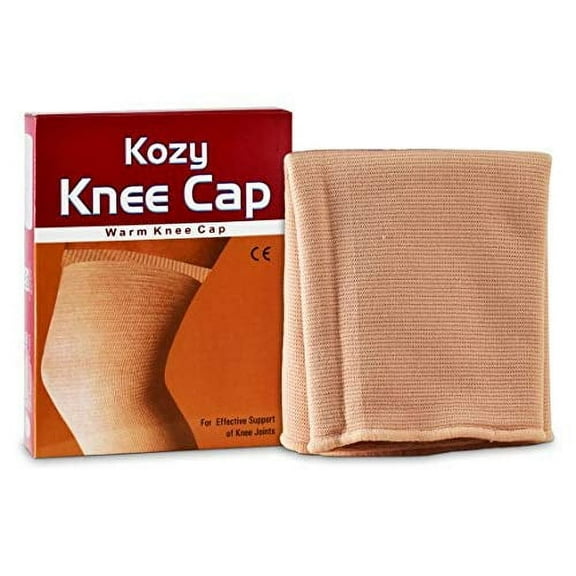 Dr Sabharwal's Kozy Knee Cap, knee support for knee joint pain and sports(Size : large)