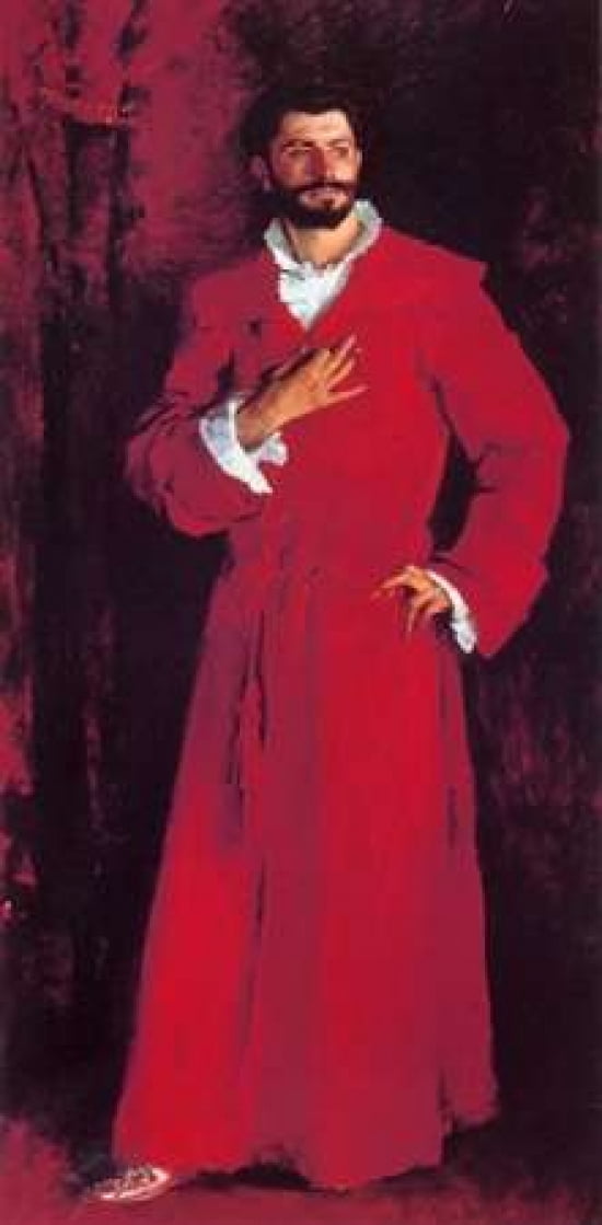 Dr Sameul Jean Pozzi At Home Canvas Art - John Singer Sargent (24 x 48)