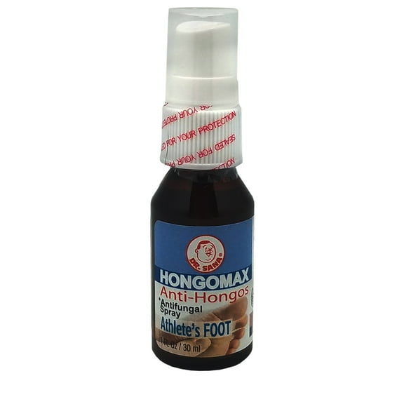 Dr. Sana Hongomax Antifungal Spray. Skin Fungus Relief, Athletes Foot, Ringworm & Jock Itch. 1 oz
