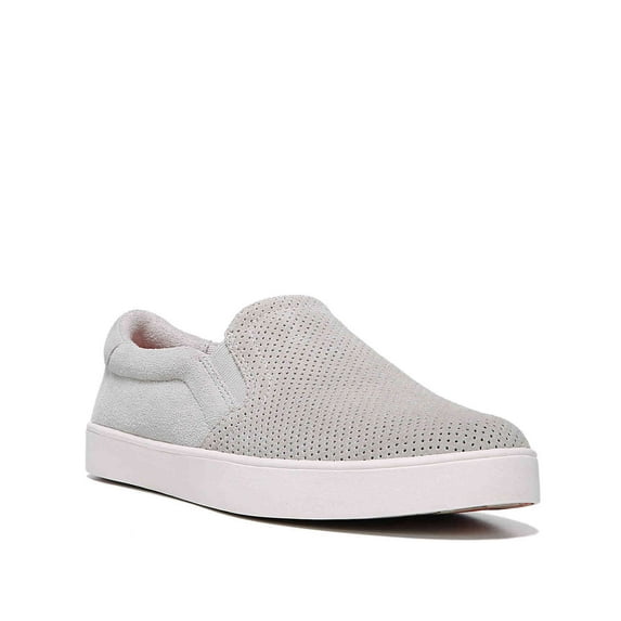 Dr. Scholl Women's Madison Fashion Sneaker Bone Grey Slip On Perforated (10)