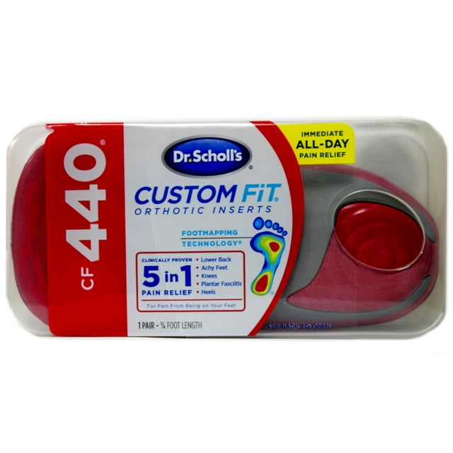 Dr. Scholl’s® Custom Fit® Orthotics 3/4 Length Inserts, CF 440