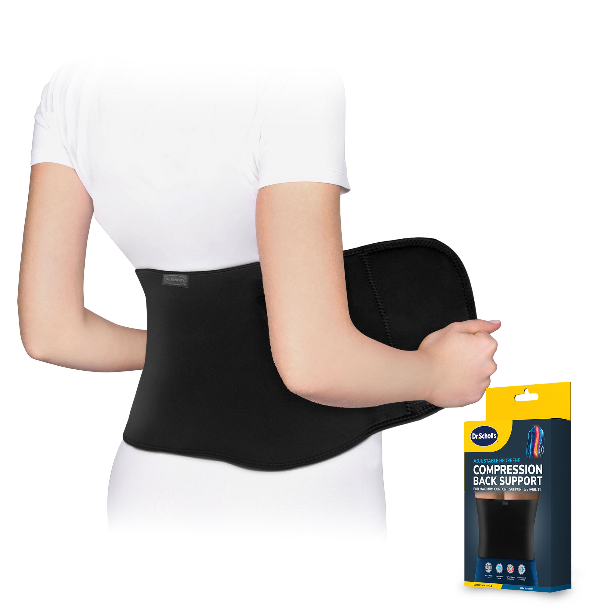 Dr scholl's back brace best sale