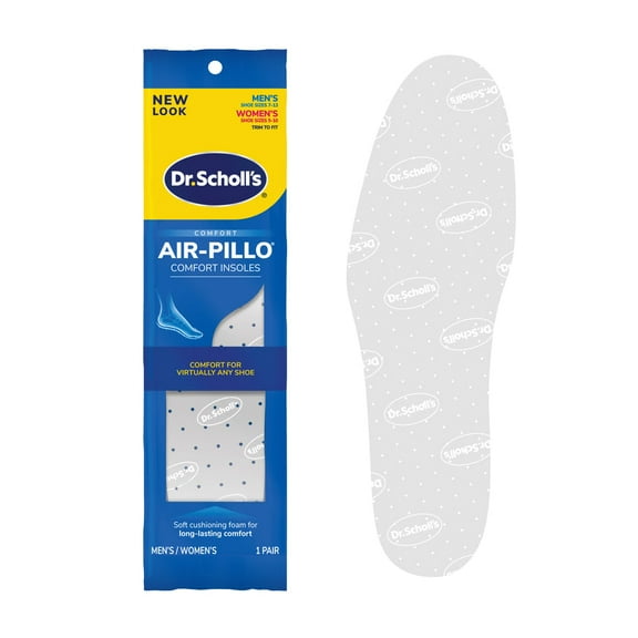 Dr. Scholl's Air Pillo Insole Extra Thick Cushioning, Unisex, 2-Pack