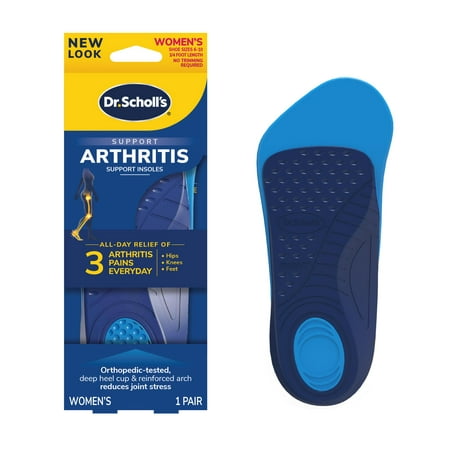 product image of Dr. Scholl's Arthritis Insoles Women's Foot Arch Supports (1 Pair, Sizes 6-11)