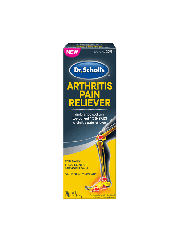 Dr. Scholl’s Arthritis Pain Reliever, Medicated Gel for Pain, 50 Grams
