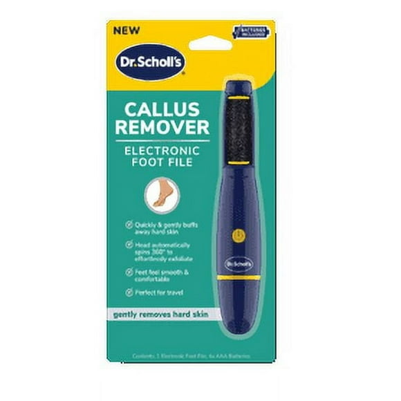 Dr. Scholl's Callus Remover Electronic Foot File, 1 Count