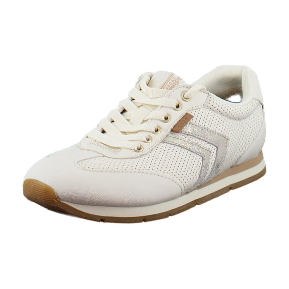 Dr. Scholl's Comeback Women's Fashion Sneakers Off White/Champagne Size 7 M
