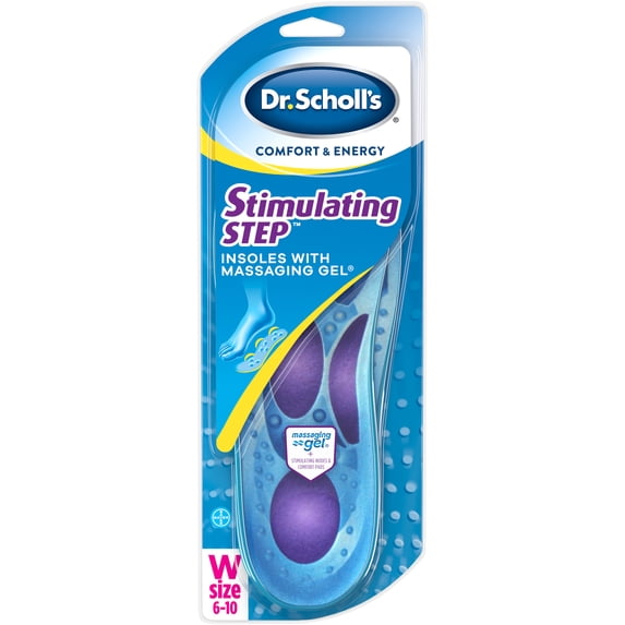Dr. Scholl's Comfort & Energy Stimulating Step Insoles, Women, Size 6-10