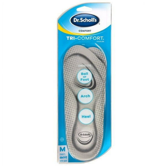 Dr. Scholl's Comfort Tri-Comfort Insoles for Men - Size (8-12)