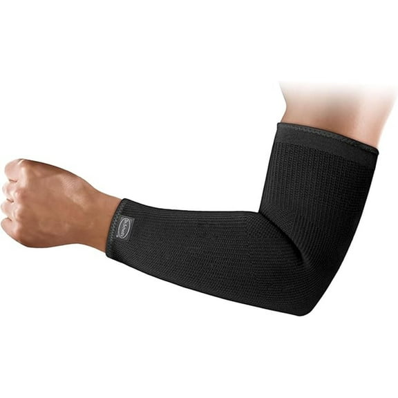 Dr. Scholl's Compression Arm Sleeve with Copper-Infused Fabrics for Pain Relief, Athritis, Adult (Sizes L/XL)