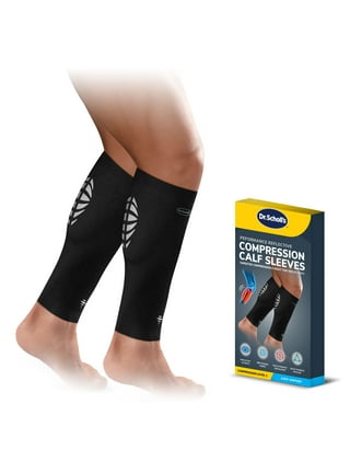 Scholl Compression Stockings CL3 Below Knee Open Toe Natural M