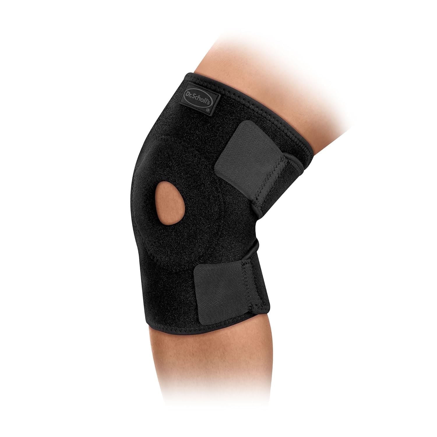 Dr. Scholl's Adjustable Neoprene Knee Sleeve, Breathable Support Brace for Workouts & Pain Relief (Universal Fit)