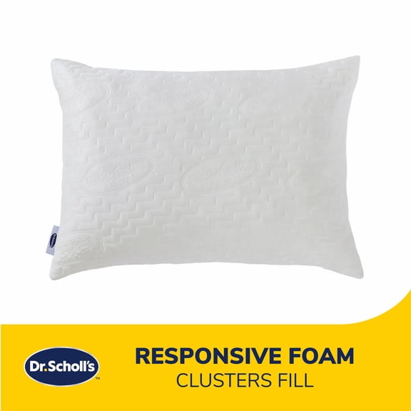 Dr. Scholl's CoolEase™ Cooling Memory Foam Pillow