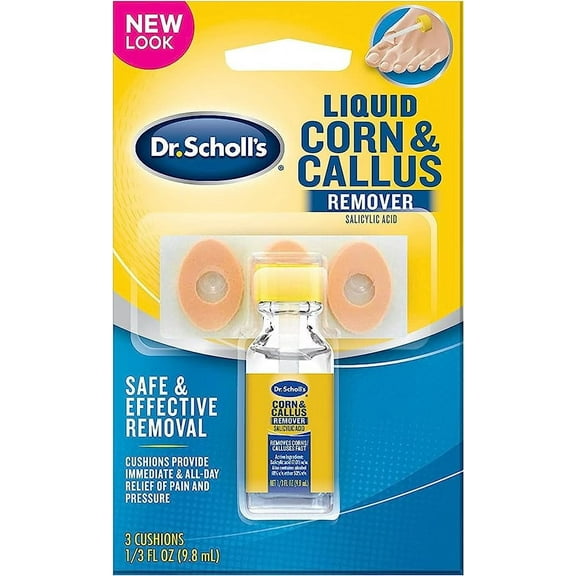 Dr. Scholl's Corn & Callus Liquid Remover w/ 17% Salicylic Acid, 0.33 oz