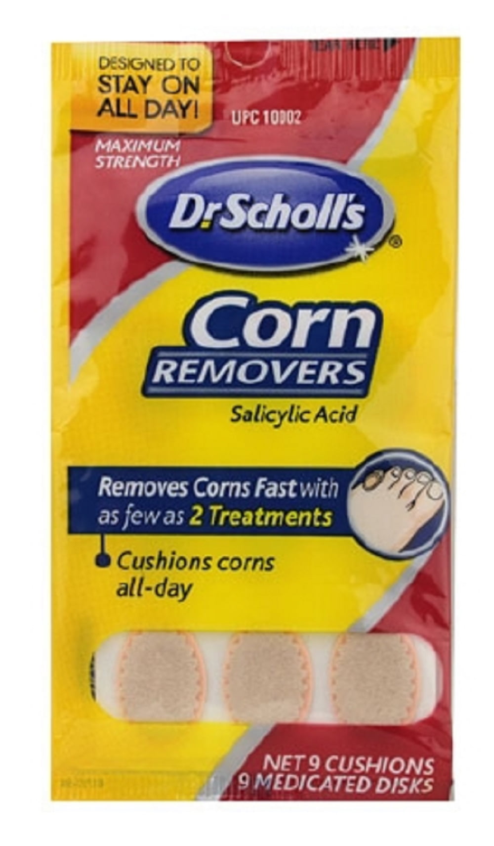 Dr. Scholl's Corn Remover 40 Strength Pad 9 per Pack